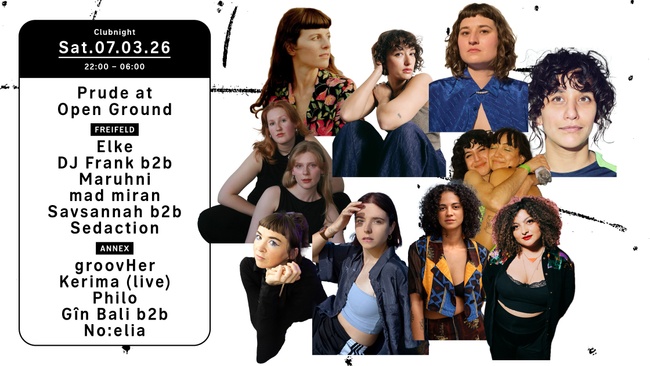 Clubnight - Prude at Open Ground