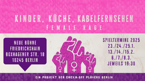 KINDER, KÜCHE, KABELFERNSEHEN - female rage