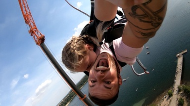 Bungee Jumping am Cospudener See — ZATO Sommer-Event 2026