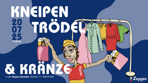 Kneipentrödel & Kränze in der Zappes Zentrale