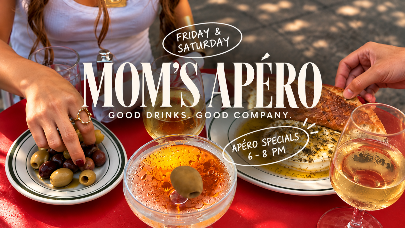Mom’s Apéro 🍸 After-Work Drinks, Aperitivo & Good Company