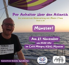 Per Anhalter über den Atlantik - Ein interaktiver Reise-Vortrag inkl. Musik & Tanz