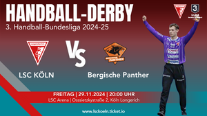 LSC Köln vs. Bergische Panther | Derby 3. Handball Bundesliga