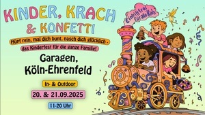 Kinder, Krach & Konfetti– Das Kinderfestival zum Weltkindertag