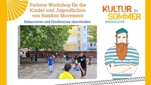 Parkour-Workshop mit Bamboo Movement