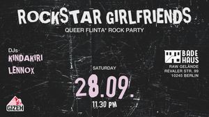 ROCKSTAR GIRLFRIENDS - Queer FLINTA* Rock Party