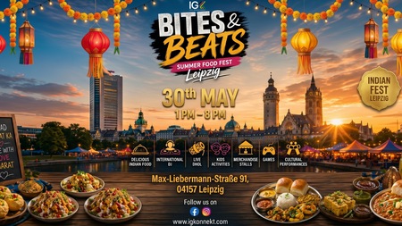 Sommer-Food-Fest – Bites & Beats - Indisches Essen, DJ & Familienspaß