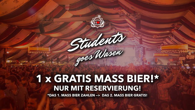 Students goes Wasen - Mi. 07.10.26 @ Wasenwirt