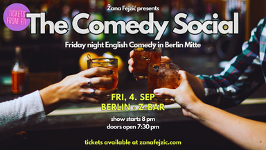 The Comedy Social: Friday Night English Comedy (Berlin Mitte)