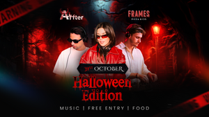 HALLOWEEN PARTY @ FRAMES PIZZERIA