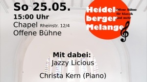 Heidelberger Melange - Offene Bühne für Klassik und mehr