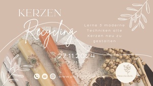 Workshop: Kerzen Recycling