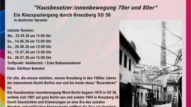 "Kiezspaziergang durch das „widerständige SO36“"
