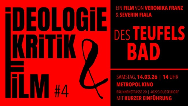 Ideologiekritik & Film 4: Des Teufels Bad