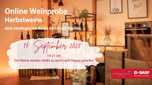 Online Weinprobe - Herbstweine