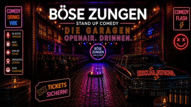OPEN AIR Comedy Show -Böse Zungen