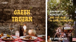 GREEK TAVERN - Ein Pop up Konzept von DREIGANG