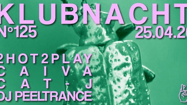 KLUBNACHT N°125 W/ 2HOT2PLAY | Kalif Storch - Erfurt