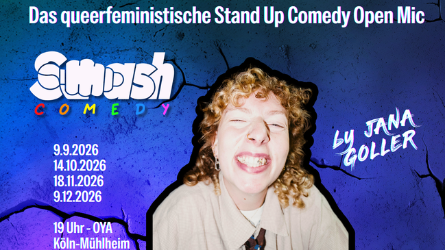 Smash Comedy Open Mic by Jana Goller