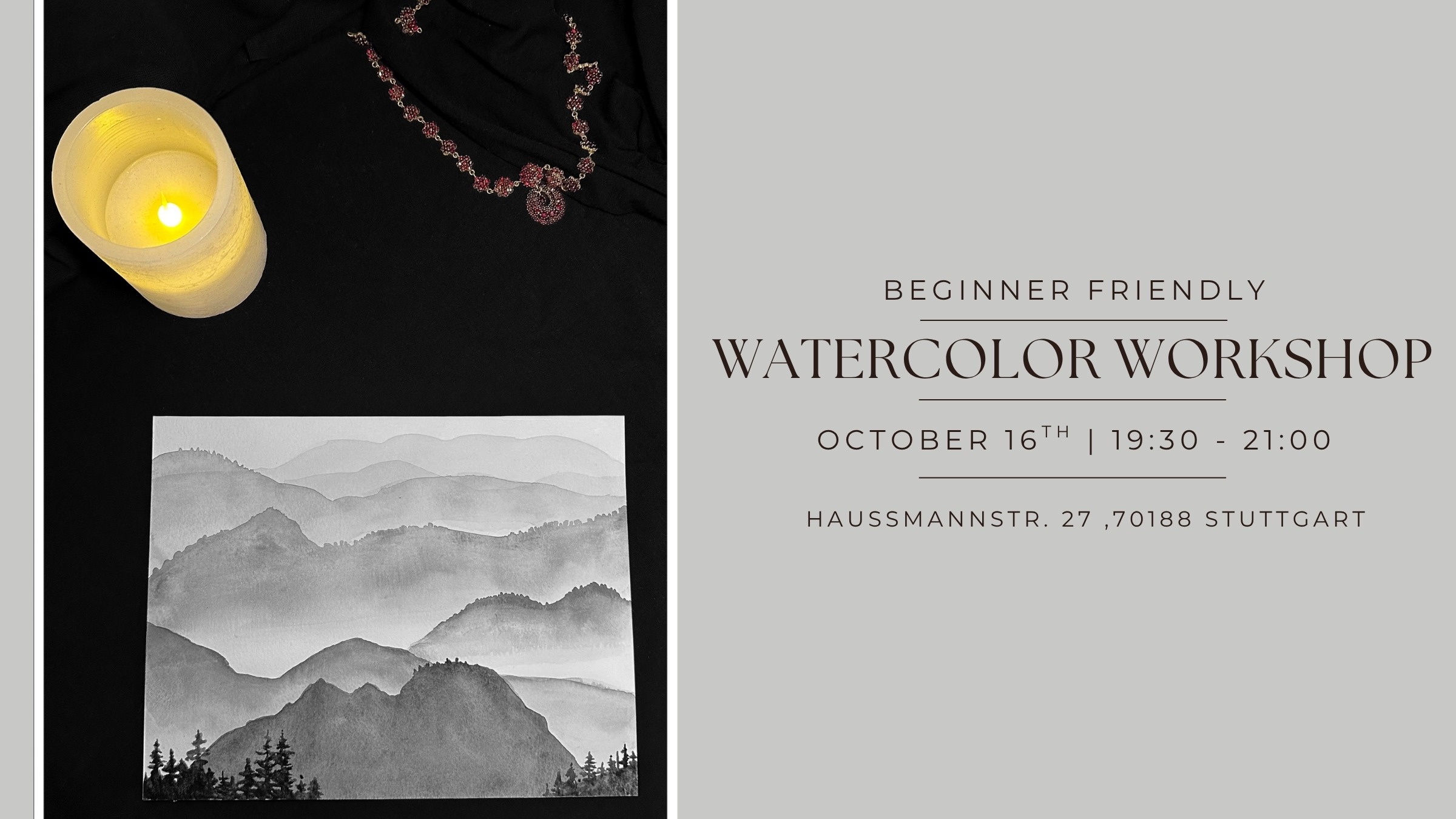 Watercolor Workshop: Paint Your Own Hoa Hoa Hoa Mountains