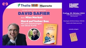 David Safier liest Miss Merkel: Mord auf hoher See