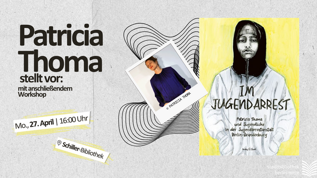 Comicvorstellung und Workshop: Im Jugendarrest von Patricia Thoma