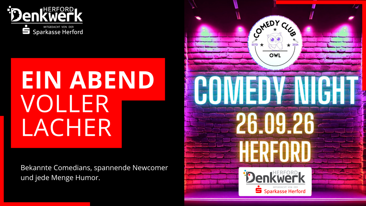 Comedy Night Herford – Mixed Show live