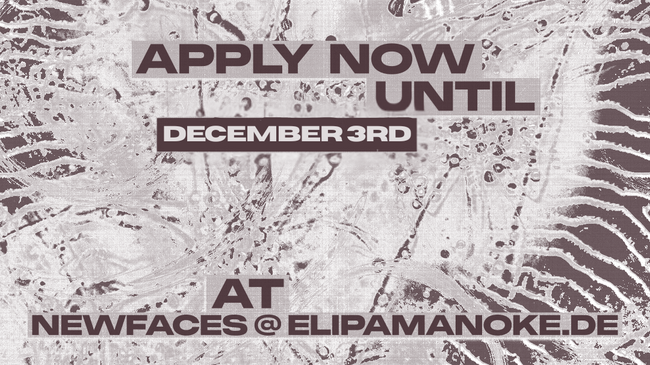 newfaces weekend edition