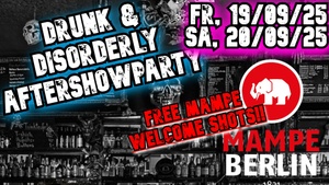 "DRUNK & DISORDERLY" Punk & Disorderly 2025 AFTERSHOWPARTY @ TRINKTEUFEL BAR KREUZBERG - NO FEE/ EINTRITT FREI + FREE SHOTS