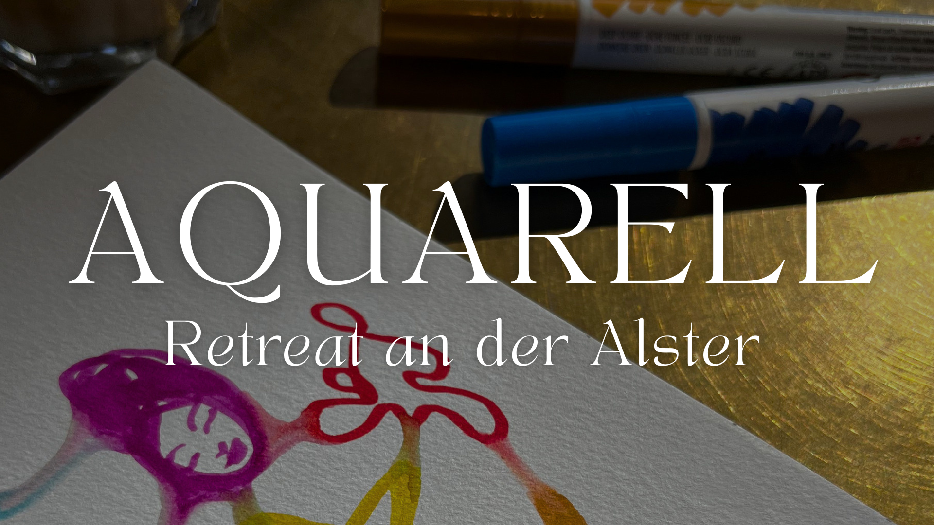 Soft Drawing Session — De-Stress & Slow Art in Pöseldorf
