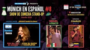 Múnich en Español #8  - El showcase de comedia stand-up | Desde 2022