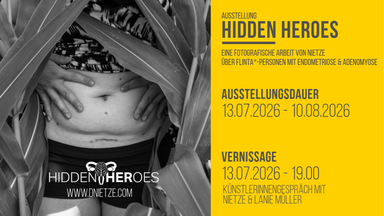 Hidden Heroes: Vernissage und Künstlerinnen-Gespräch
