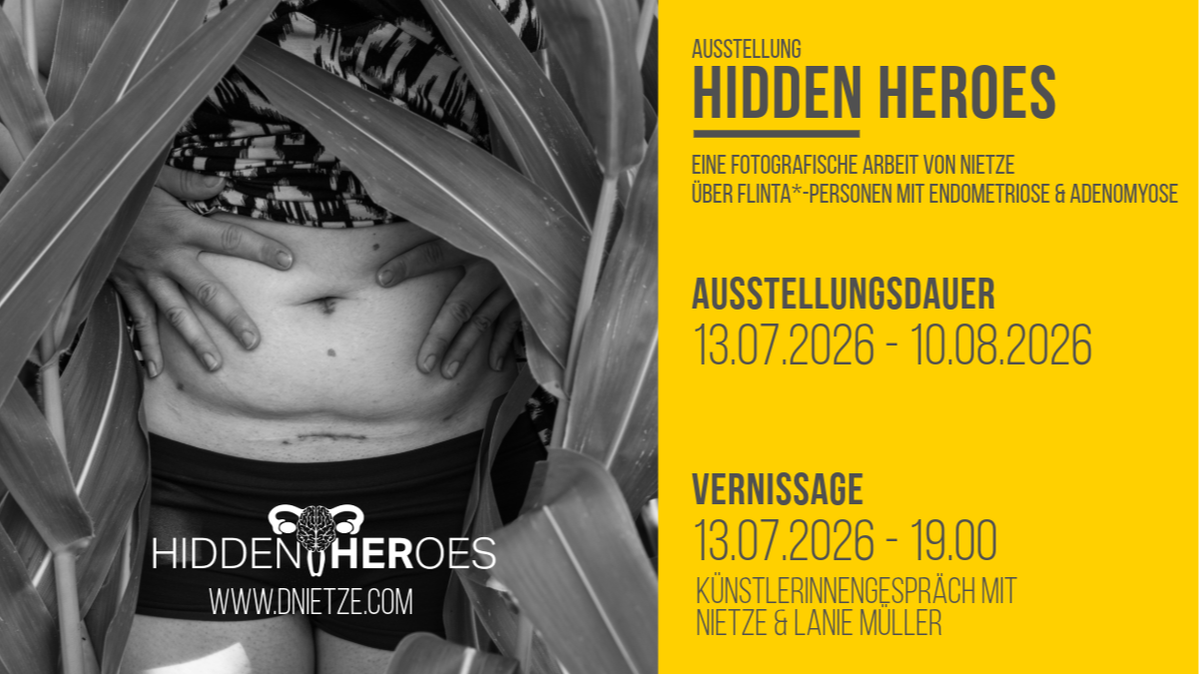 Hidden Heroes: Vernissage und Künstlerinnen-Gespräch
