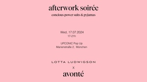 Afterwork Soirée - conscious power suits & pyjamas by LOTTA LUDWIGSON & avonté