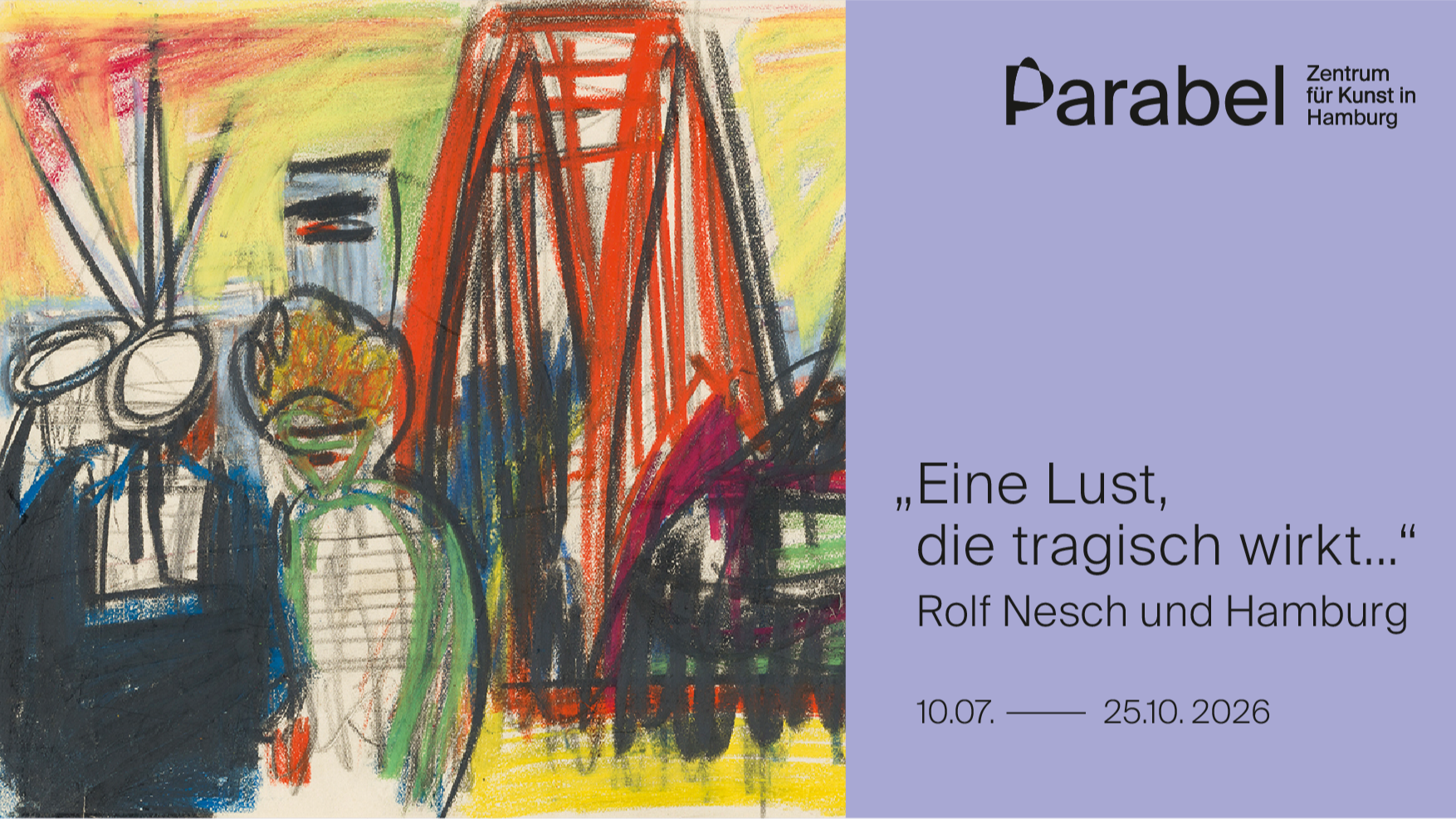"Eine Lust, die tragisch wirkt..." - Rolf Nesch und Hamburg