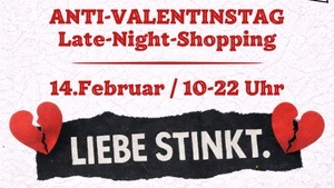 Anti-Valentinstag / Late-Night-Shopping im Gisiversum
