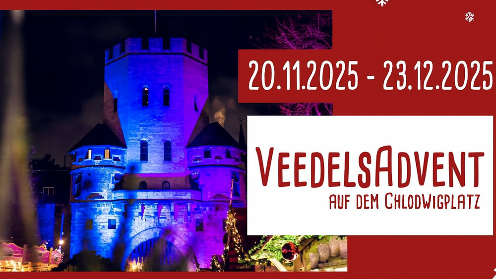 Veedelsadvent auf dem Chlodwigplatz