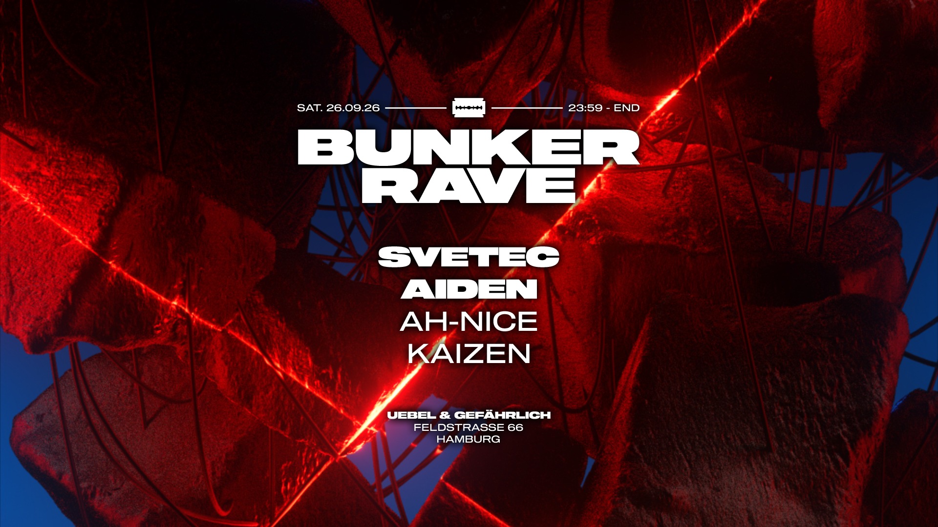 Bunker Rave (Schranz Edition) w/ AIDEN & SVETEC