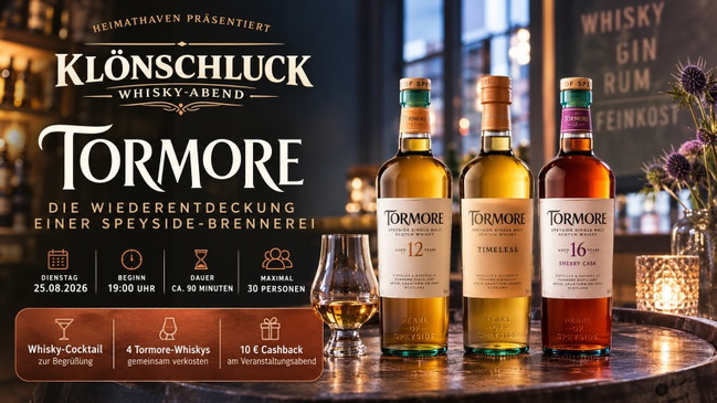 Whisky Tasting "Tormore Distillery"