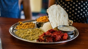 Traditionelle indische Küche