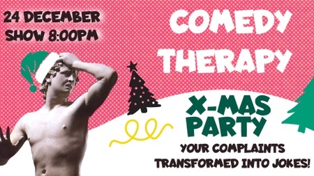 Comedy Therapy X-mas Party — Laughs, Glühwein and Weihnachtsmarkt