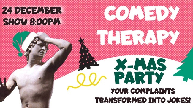 Comedy Therapy X-mas Party — Laughs, Glühwein and Weihnachtsmarkt