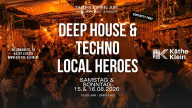 Käthe´s SUNDAY Week KW 33: Sat & Sun LOCAL HEROES I Day & Night I Out & Indoor