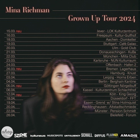 Mina Richman - Grown Up Tour