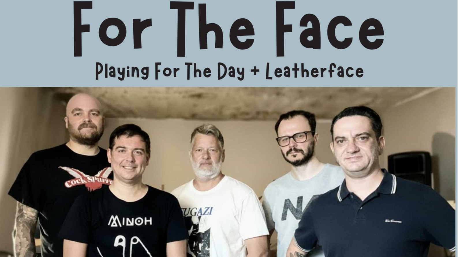 For The Face + The Great Faults
