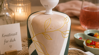 From Plain to Glow: Lampe gestalten
