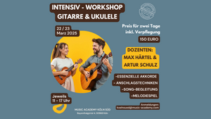 Intensiv - Workshop Guitar und Ukulele