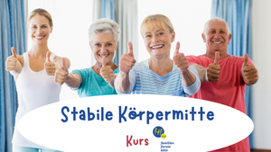 Stabile Körpermitte - Kurs