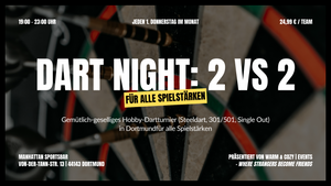 Dart Night – 2 vs 2 | Dortmund