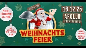 Weihnachtsfeier im Apollo Bremerhaven